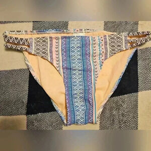 Xhilaration Womens Multicolored Bikini Bottom Size Medium